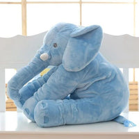 SOFTUSK - Plush elephant cushion designed for cozy comfort and decorative relaxation