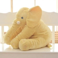 SOFTUSK - Plush elephant cushion designed for cozy comfort and decorative relaxation
