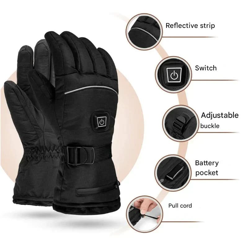 WARMNEX – Rechargeable Heated Gloves for Winter Exploration