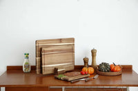 CHOPTIDY – Rectangular Chopping Board Set for Organized Kitchen Prep