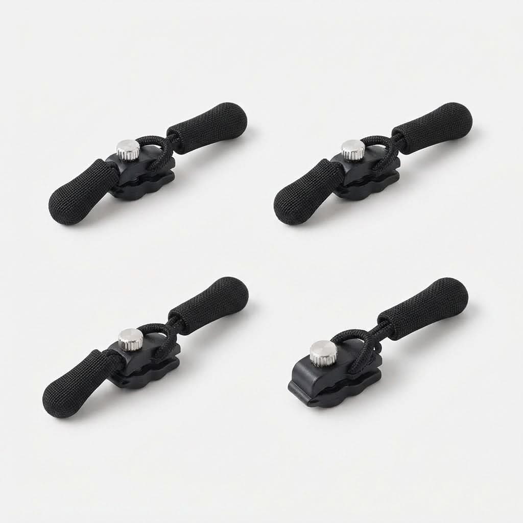 MENDZIP – Kit universel de têtes de fermeture éclair pour des réparations pratiques à faire soi-même