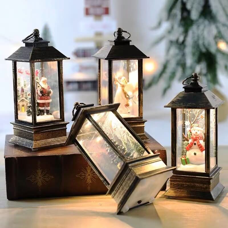 YULEFLICKERA – Retro Christmas Lamp for Gentle Evening Illumination