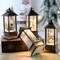 YULEFLICKERA – Retro Christmas Lamp for Gentle Evening Illumination
