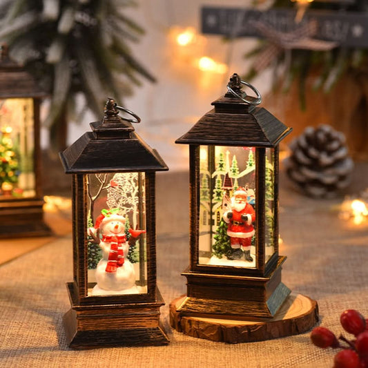 YULEFLICKERA – Retro Christmas Lamp for Gentle Evening Illumination