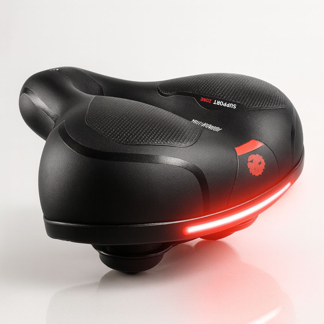 CYCLORELAX – Ergonomic Suspension Bicycle Saddle Touring Comfort