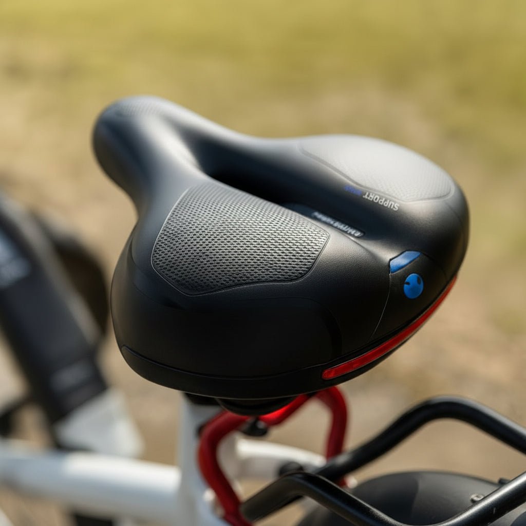 CYCLORELAX – Ergonomic Suspension Bicycle Saddle Touring Comfort