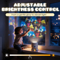 LUMIVORTEX – Drehender LED-Projektor für eine eindrucksvolle Raumstimmung
