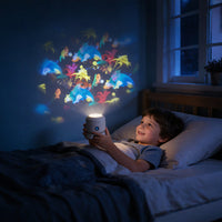 LUMIVORTEX – Drehender LED-Projektor für eine eindrucksvolle Raumstimmung