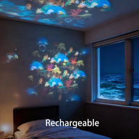 LUMIVORTEX – Drehender LED-Projektor für eine eindrucksvolle Raumstimmung