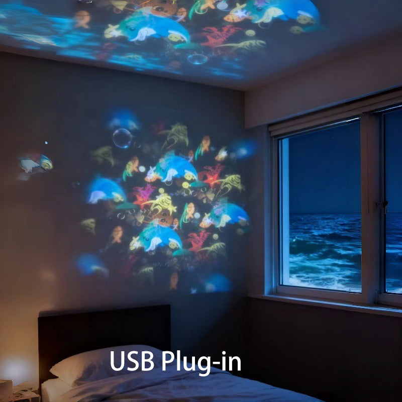 LUMIVORTEX – Drehender LED-Projektor für eine eindrucksvolle Raumstimmung
