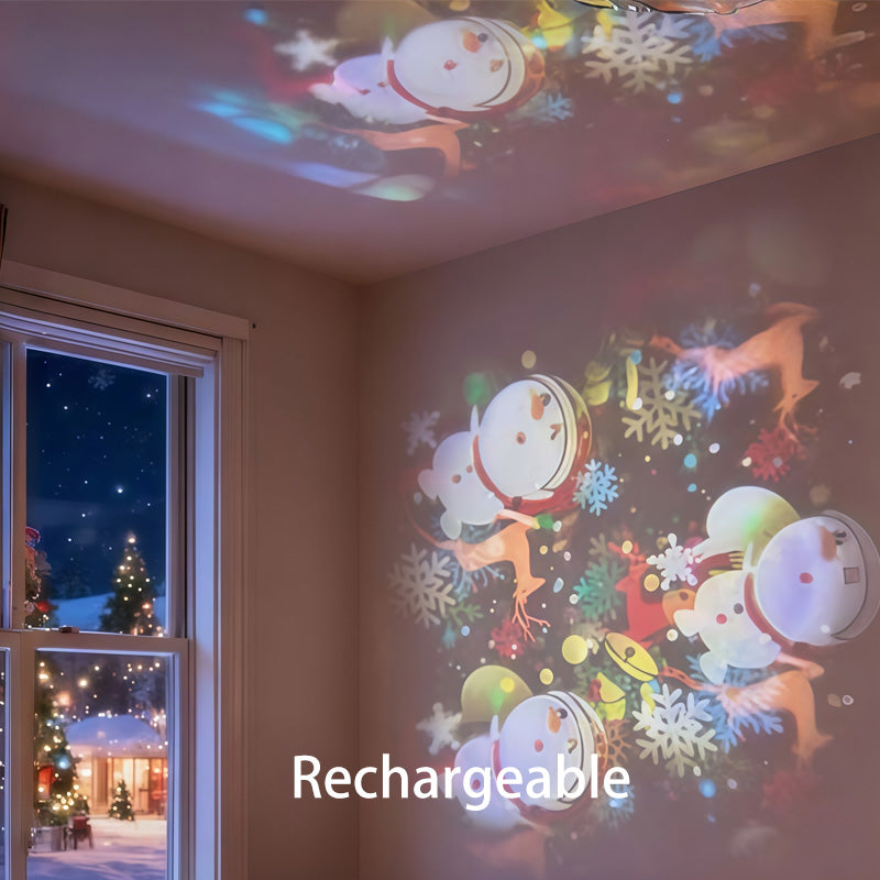 LUMIVORTEX – Drehender LED-Projektor für eine eindrucksvolle Raumstimmung