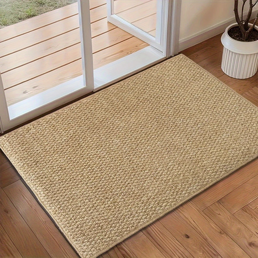 WEAVMIRA – Textured Doormat for Timeless Entryway Elegance