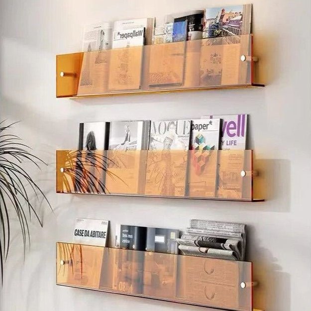 MODURACK – Minimalist Magazine Wall Mount Display Rack