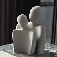 AMORINEXA – Esculturas Duplas de Amor Infinito para uma Decoração Romântica