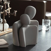 AMORINEXA – Esculturas Duplas de Amor Infinito para uma Decoração Romântica
