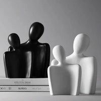 AMORINEXA – Esculturas Duplas de Amor Infinito para uma Decoração Romântica