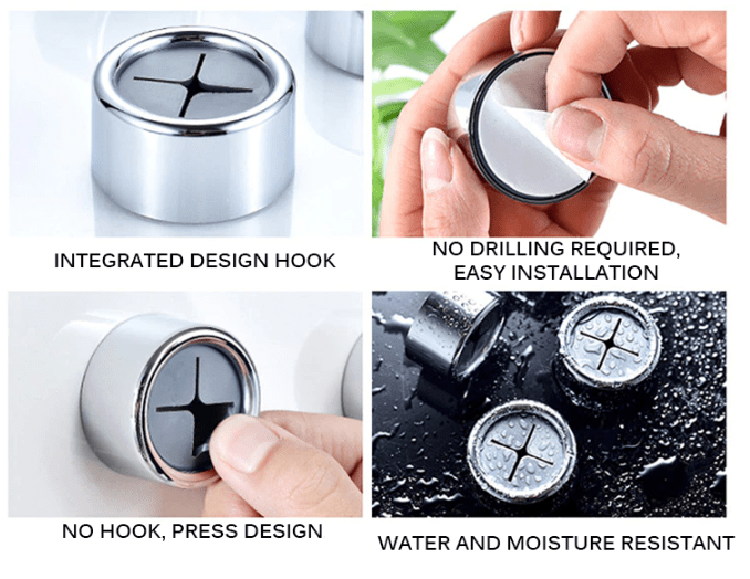 TOWELKEEP – Clips para toallas de pared para una organización sin esfuerzo