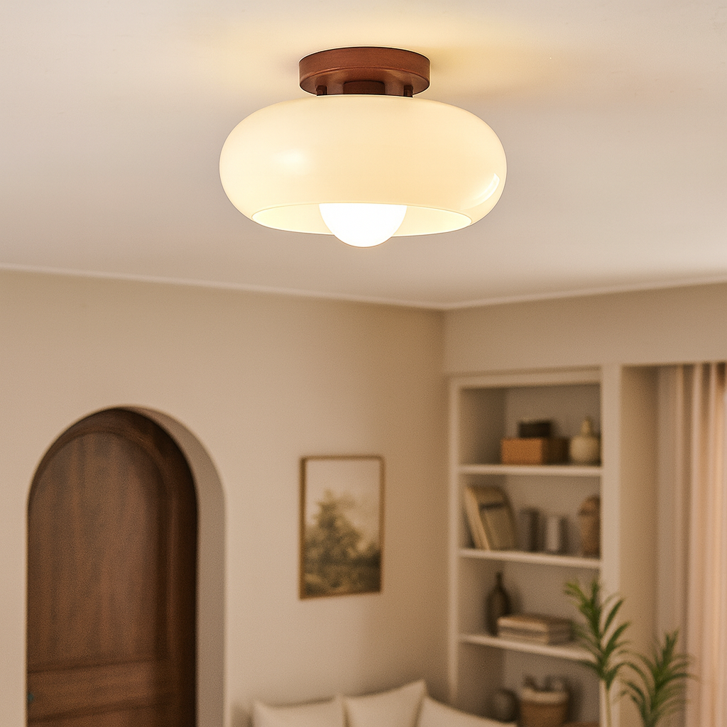 BAUVEL – Moderne Bauhaus-loftslampe til et varmt, stemningsfuldt lys