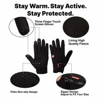 COLDCLASP – Gants thermiques coupe-vent pour une prise fiable au quotidien