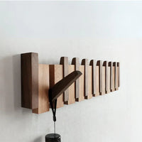 WOODHARM – Wooden Piano Coat Rack for Wall Storage