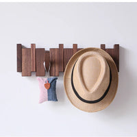 WOODHARM – Wooden Piano Coat Rack for Wall Storage