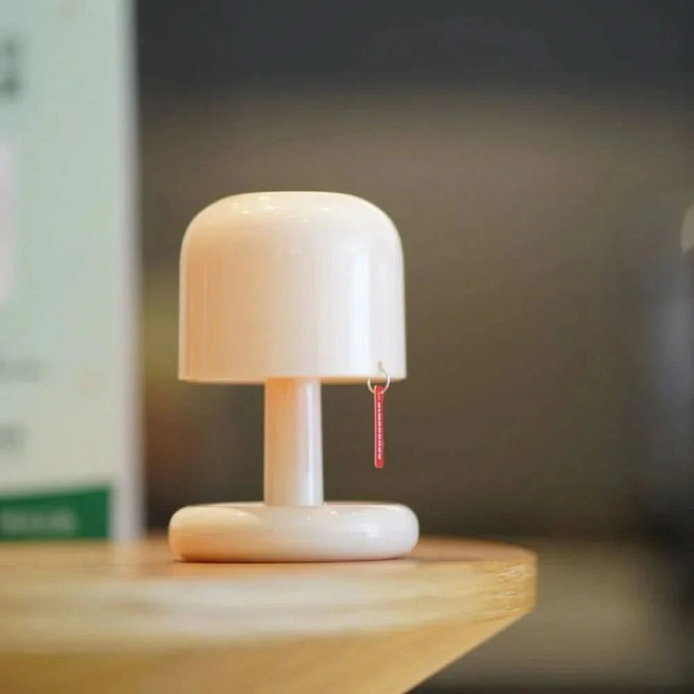 SOLENZARIA – Mini-solnedgangs-LED-bordlampe til varm stemning i soveværelset